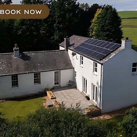 Large Country House With Garden, Outdoor Spa Area & Games Room With Hot Tub And Fire Pit Wigtown Exteriör bild