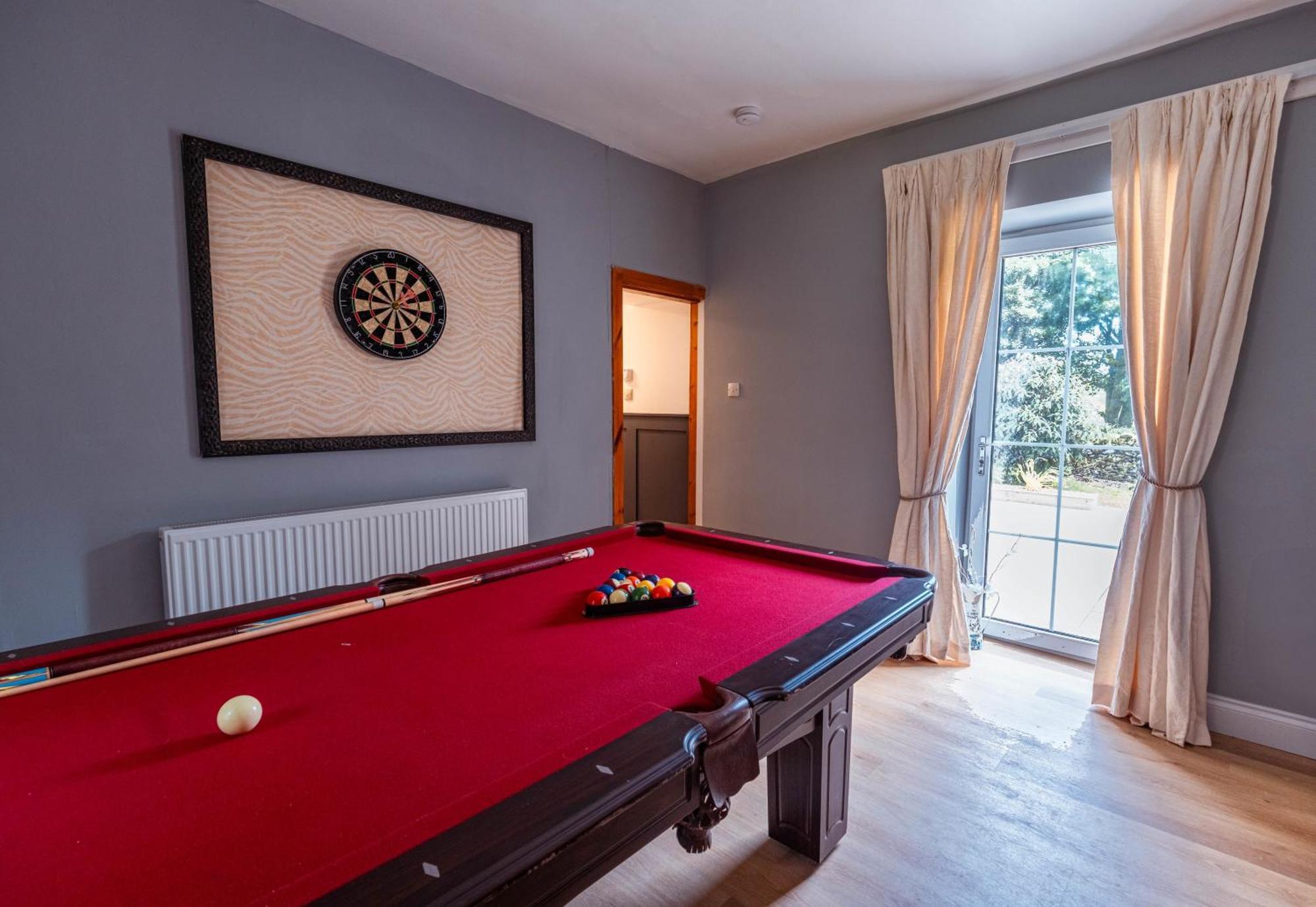 Large Country House With Garden, Outdoor Spa Area & Games Room With Hot Tub And Fire Pit Wigtown Exteriör bild