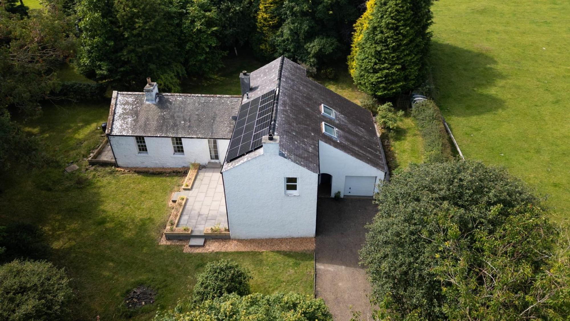 Large Country House With Garden, Outdoor Spa Area & Games Room With Hot Tub And Fire Pit Wigtown Exteriör bild