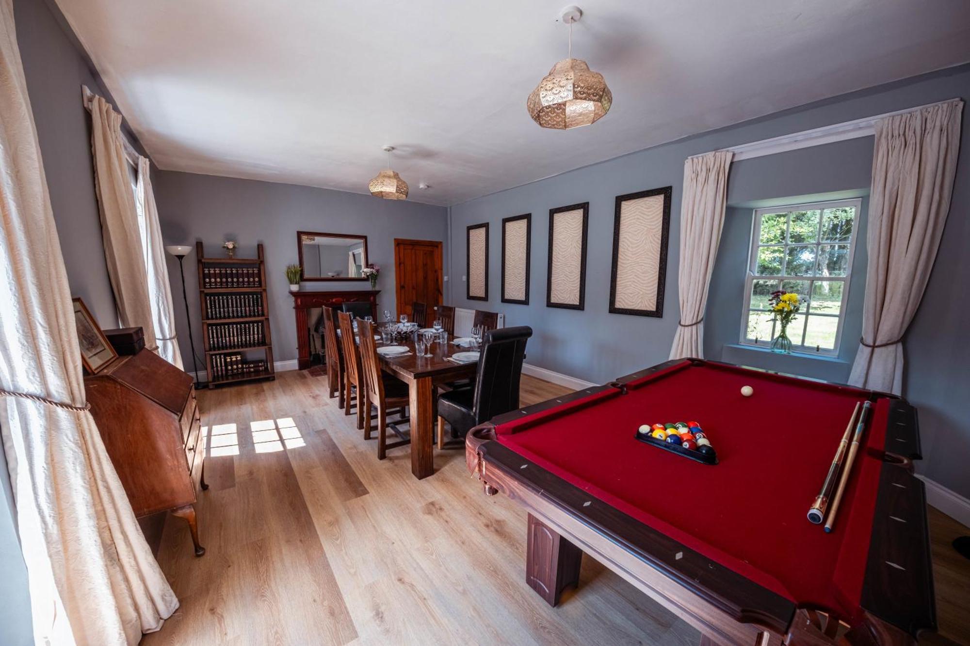 Large Country House With Garden, Outdoor Spa Area & Games Room With Hot Tub And Fire Pit Wigtown Exteriör bild